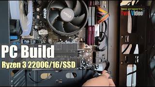 AMD Ryzen 3 2200G PC Build | 100 dollar pc build