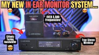 MY NEW FAVORITE Wireless In Ear Monitor System: Audio Technica ATW3255