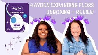 UNBOXING + REVIEW of Hayden Expanding Floss