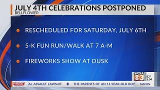 Weather postpones some July 4th events in Central Illinois