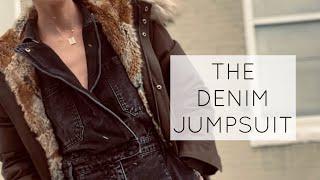 HOW TO WEAR A DENIM JUMPSUIT IF YOU'RE NOT 21!