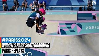 Women's Park Skateboarding FULL FINAL! | Paris Replays