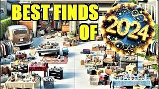 Best Garage Sale Finds of 2024 you won't believe it!   Best of 2024 - 2024 Top Finds