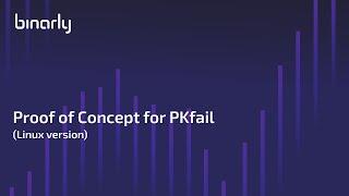 Proof of Concept for PKfail (Linux version)