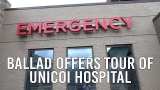 Helene Recovery: Ballad Offers Tour of Unicoi Hospital