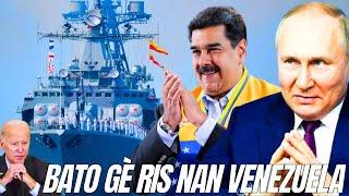 Bato gè Larisi deplwaye nan Venezuela, gwo delakrasyon fèt gen bagay ou dwe konnen