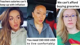 People are struggling with the cost of living | TikTok rants on inflation and high prices