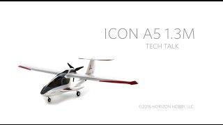 E-flite ICON A5 1.3m PNP & BNF Basic Product Spotlight