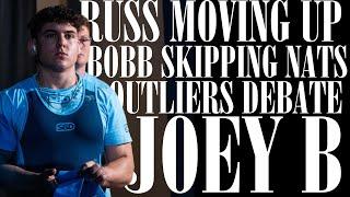 Joey B: 900 kgs (Russ moving up, Bobb missing Nats, Outliers debate, Rival 83s, and more!)