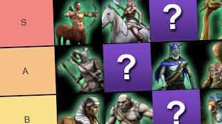 Myth Unit Tier List | Age of Mythology: Retold