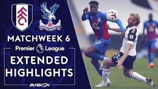 Fulham v. Crystal Palace | PREMIER LEAGUE HIGHLIGHTS | 10/24/2020 | NBC Sports