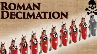 Decimation: One of the Worst Punishments in the Roman Army