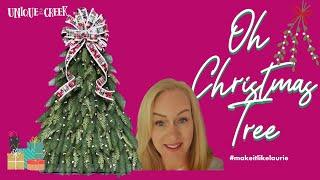 Deluxe Christmas Tree Wreath | How to Make | Tutorial