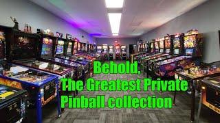 1 of the BIGGEST PRIVATE PINBALL COLLECTION in the world 