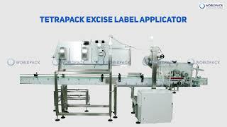 Tetrapack Excise Label Applicator