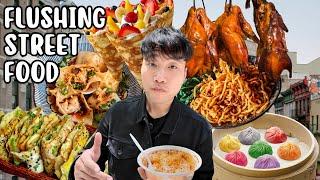 ULTIMATE 24-HOUR STREET FOOD TOUR in Flushing, NY | Crazy Encounter Story