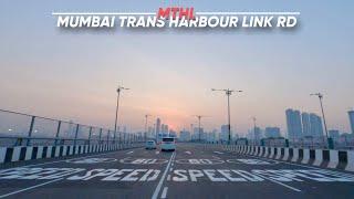 India's Longest Sea Bridge - Mumbai Trans Harbour Link Rd - MTHL(Atal Setu) - 4K