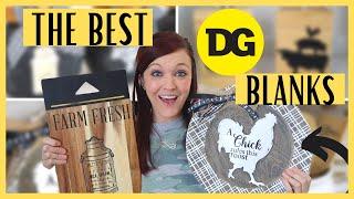 ⭐️THE BEST DOLLAR GENERAL BLANKS | $1 FINDS | DIY HOME DECOR ON A BUDGET⭐️