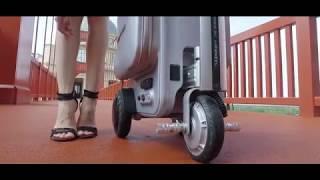 Airwheel SE3 Smart tech luggage(suitcase,valise électrique,Elektrischer Koffer,Valigia di guida)!