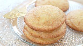 Soft & Chewy Snickerdoodle Cookies｜Apron