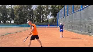 Tennis training 23.07.22 Voronkov Andrey,Marina,Evgeniy.
