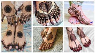 latest beautiful foot mehndi designs Il miss fashion hub ll