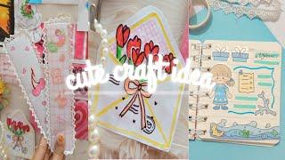 Cute cute craft idea/paper craft/mini note book/cute jarnal/