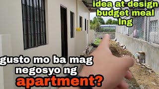 25sqm Small House | Apartment ideas | Simple Bungalow | Budget House