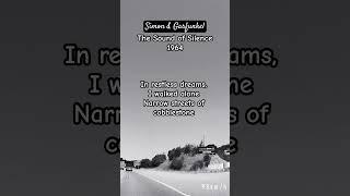 The Sound of Silence released in 1964 #simonandgarfunkel #oldsong #60smusic #songshorts #shortsfeed