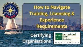 How to Navigate Sailing Certifications  – Certification Organizations - IYT