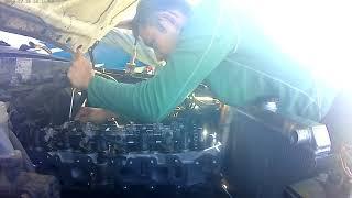 Toyota 22R Engine,Valve Clearance Adjustment