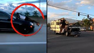 Extremely Strange Chases Caught on Camera