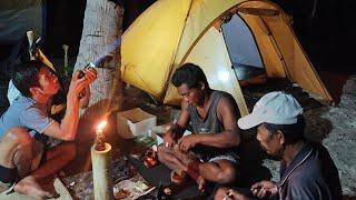 Pulau Angker diganggu Mahluk Halus, Mancing malam ikan hasil pancing berlimpah