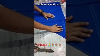 Semi patialasalwar ki️cutting️ #naaztailor