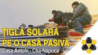 ȚIGLĂ FOTOVOLTAICĂ pe o CASĂ PASIVĂ