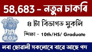 Latest Govt job recruitment 2024, Apply for 58000 new Vacancy for 10th HS and Graduate Passed