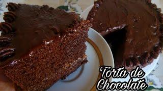 Torta HÚMEDA de chocolate | Fácil y rápido