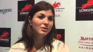 Clemence Faivre @ Longines Hong Kong Masters 2013 - HD Video Interview