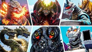 GIGABASH - All Ultimate Attacks & Transformations + Godzilla Nemesis DLC | 4K ULTRA HD