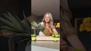 how to turn pineapple into sorbet - I’m obsessed!