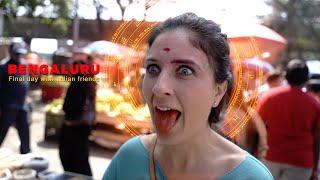 Exploring with three Italian Beauties | KERALA TRAVEL VLOG | Bangaluru | K R Market | Part-4