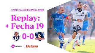 TNT Sports Replay | Universidad de Chile 0-0 Colo Colo | Fecha 19