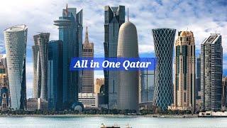 Qatar,Doha port ,west bay corniche drive in QATAR 4k@AllinOneQatar