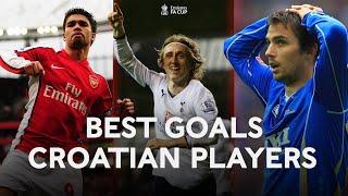 Luka Modric, Eduardo da Silva, Niko Kranjcar | Best Goals By Croatian Players | Emirates FA Cup