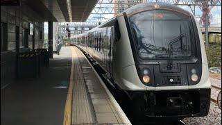 Class 345013 arriving at Stratford London