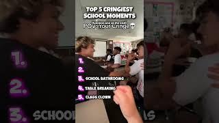 RANK TOP 5 CRINGIEST School Moments 