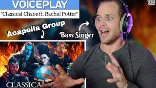 VOCAL PANDEMONIUM! Bass Singer Reaction (& Vocal ANALYSIS) - VoicePlay | Classical Chaos