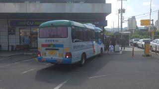 [4K] 광혜원시외버스터미널 (Gwanghyewon Intercity Bus Terminal)