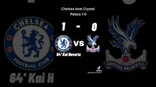 Chelsea vs Crystal Palace #chelsea #crystalpalace #kaihavertz #englishpremierleague #chelseafc #epl