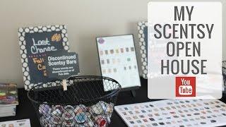 My Scentsy Open House Set-Up